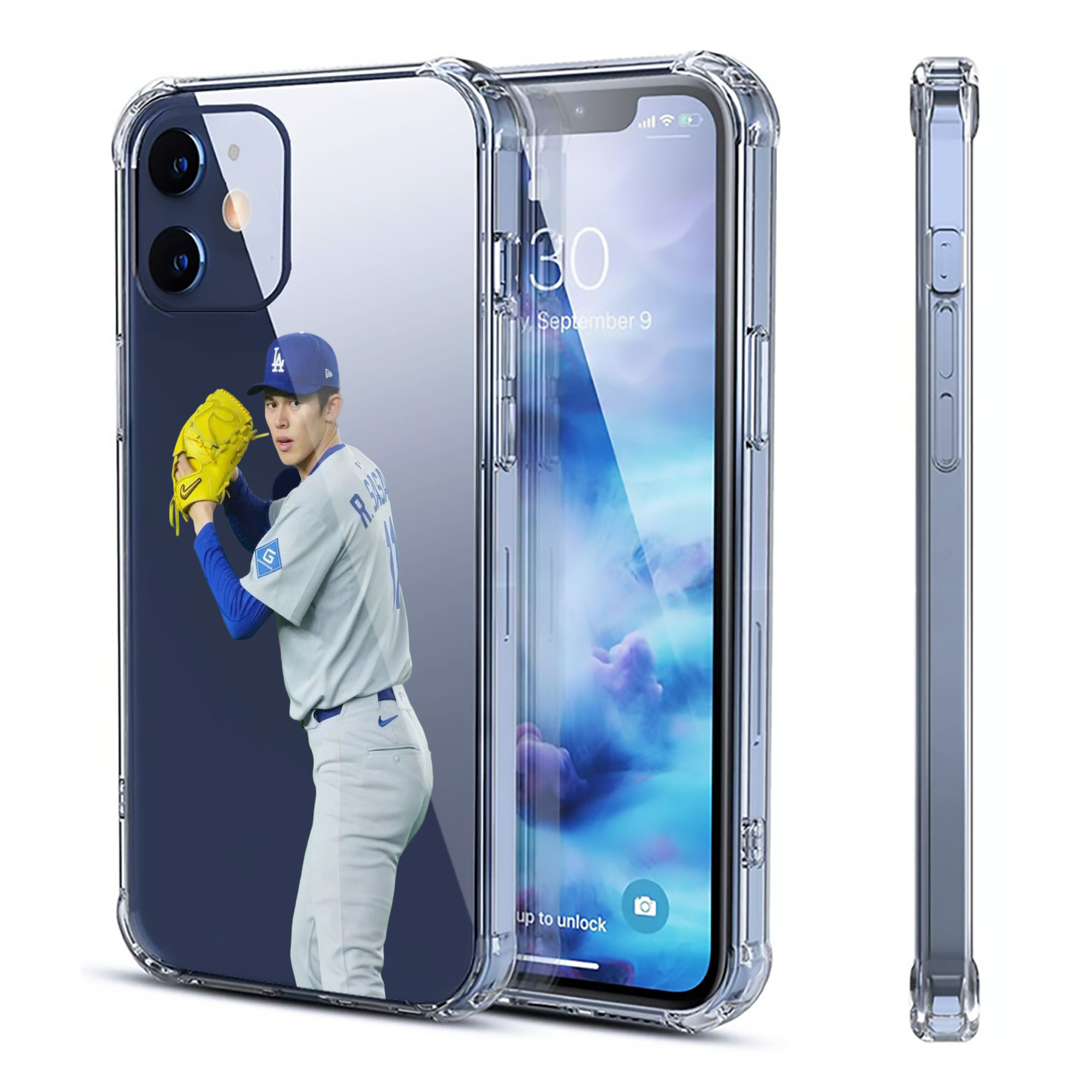  Clear IPhone 12 Case – Soft TPU With UV Print – Enhanced Drop Protection, Precise Fit, Anti-Fingerprint, Customizable Design, Scratch-Resistant, Yellow-Resistant